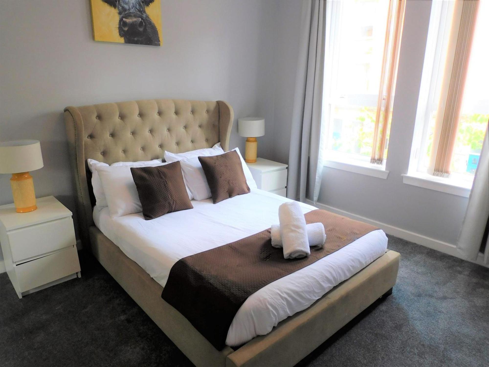 City Centre 2 Bedroom Apt, Close To M8 & Tourist Attractions Glasgow Exterior foto